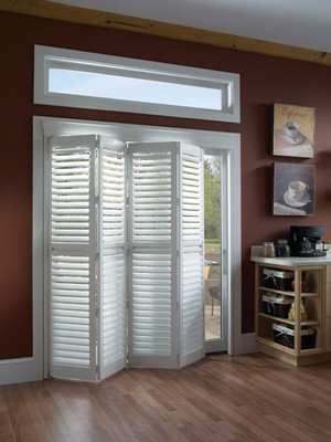 The Woodblind Factory Pic 2 - BIFOLD SLIDING SHUTTERS