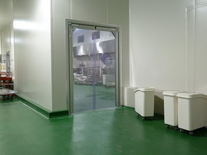 Carona Group Pic 4 - 2400 Series Flexible PVC Swing Door