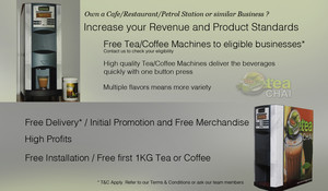 Spiced Tea Chai Pic 4 - Free coffee machines for Eligible Businesses