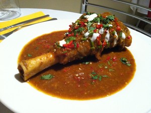 Curry Manifesto Indian Restaurant Pic 5 - Kashmiri Lamb Shanks