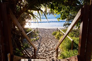 Key Largo Apartments Pic 2 - The path to the beach