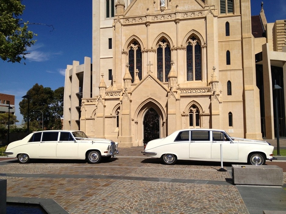 Absolutely Fabulous Wedding Cars Pic 1 - Royal Daimlers