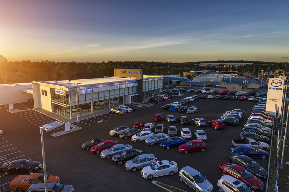 Browns Plains Mazda Pic 1 - Browns Plains Mazda drone shot