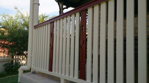 Coat-Rite Painters Pic 5 - Repaint of front Veranda North Lakes CoatRite Painters