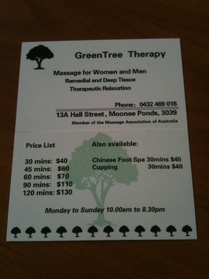 Green Tree Therapy Pic 2