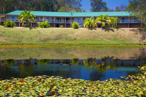 Golf Club Motor Inn Wingham Pic 2 - View of Motel from golf course