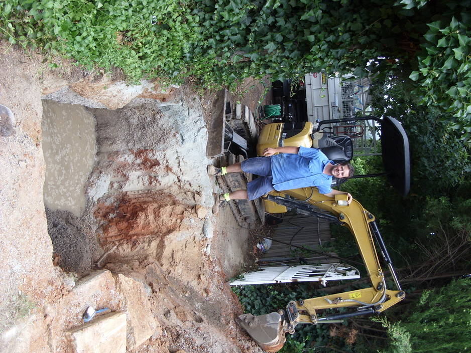 HYDROMATIC PLUMBING Pic 2 - Drain excavtion repairs