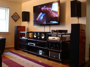 Effective Installations Pic 5 - TV Wall Mounted Home Theatre System