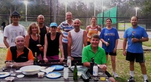 Northern Beaches Tennis Academy Pic 3 - break time Xmas 2012