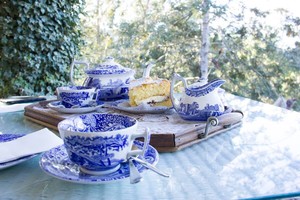 Capers Guesthouse Pic 4 - Home made sponge cake with afternoon tea on the terrace