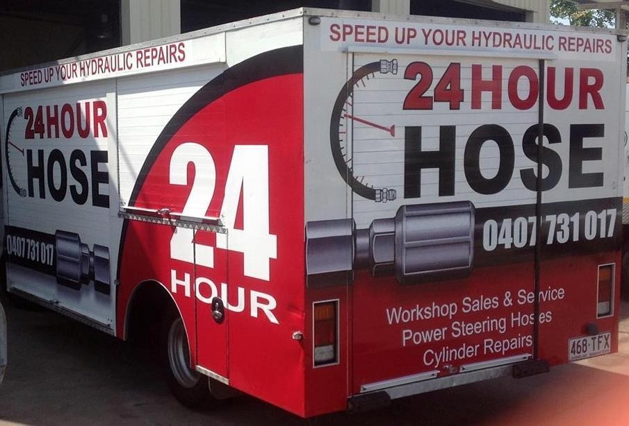 24 Hour Hose Pic 1 - Fully stocked service vehicles