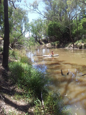 The Laurels Of Chinchilla Bed And Breakfast Pic 5 - Kayaking for our guests