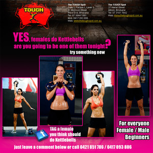 The TOUGH Spot Gym Pic 3 - Females do Kettlebells Get fit and gain lean muscle