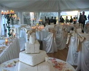 Lachlan's Old Government House Pic 5 - weddings in the garden marquee