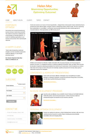 MJS Virtual Business Support Pic 4 - Website development project for Helen Macdonald