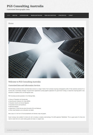 Coast Design Websites Pic 2 - PGS Consulting Australia Home Page