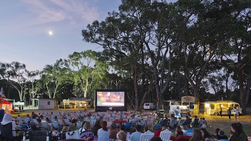 Blow Up Cinema Pic 1 - OutdoorCinema OpenAirCinema for hire Melbourne