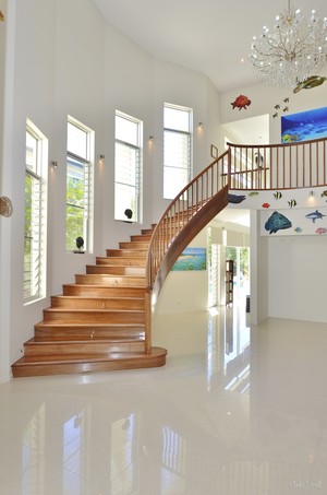 Timber Staircase Specialists Pic 2 - Curved Staircase