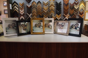 Murray's Art & Framing Pic 3 - Extensive range of frame moudlings