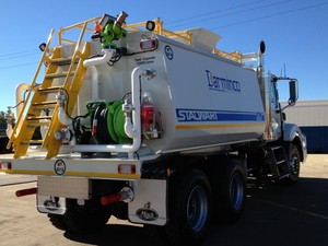 Blast Pro Pty Ltd Pic 4 - Water cart sandblast and painted inside and out by Blast Pro