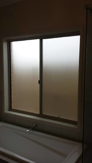 CR Window Frosting Pic 5 - Frosted bathroom windows for little more privacy Melbourne