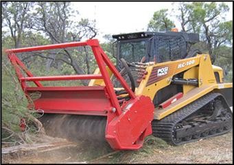 DG Posi-Track Mulching Pic 1 - 100HP PosiTrack with Mulcher