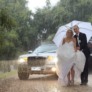 My Limousine Pic 2 - Wedding in the rain