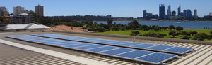 Clean NRG Pic 4 - Panels with a view of Perth