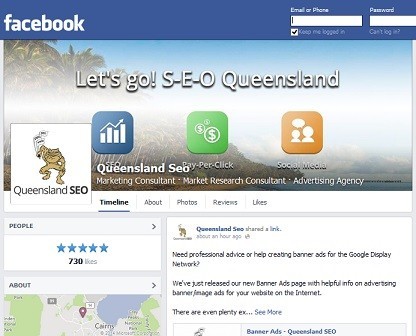 Queensland SEO Pic 1 - Queensland SEO Facebook business page