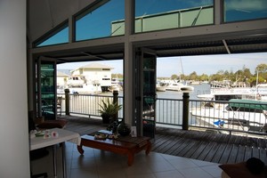 Marina Spa Skin & Body Pic 2 - Our private deck where you can sit relax and be pampered