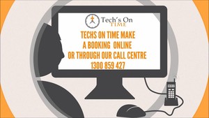 Tech's on Time Pic 4 - Online booking allows you to choose the time that suits you