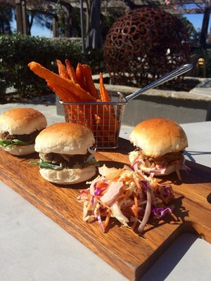 Vines Restaurant at Hollydene Estate Pic 3 - Trio of sliders