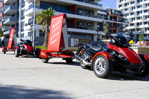 Impact Media Australia Pic 2 - spyderlites the most powerful outdoor media on the street