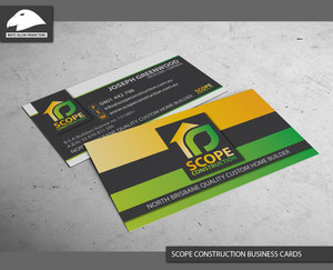 White Falcon Productions Pic 2 - Business Cards For Scope Construction