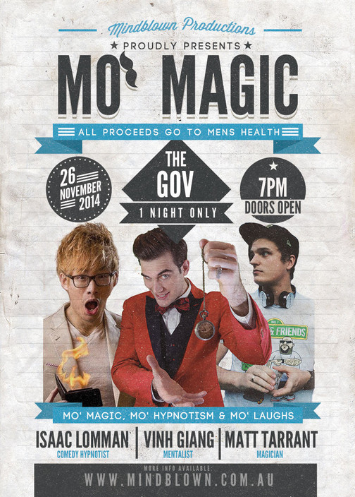 Mind Blown Pic 1 - Mo Magic Magic for Movember