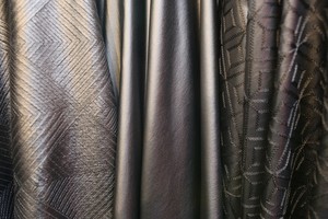 Ferrier Fashion Fabrics Pic 5 - Textured Faux Leather