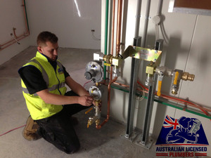 Australian Licensed Plumbers Pic 5 - New Gas Meter Install Australian Licensed Plumbers