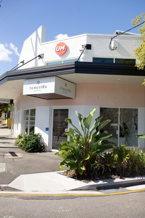 Tenerriffe Dental Pic 1 - The exterior of the Teneriffe Dental building We are located on the Corner of Chester and Doggett Streets in Teneriffe