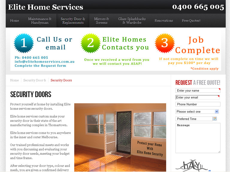 Dandy Web Design Pic 1 - Elite Home Services