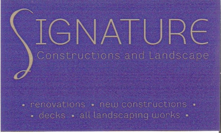 Signature Constructions and Landscape Pic 1