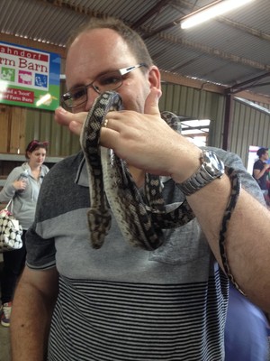 Hahndorf Farm Barn Pic 4 - If he wasnt tame would I be hisstory