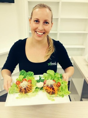 Refresh Salon Pic 4 - Rachel our Raw Food Chef