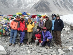 Mick & Jenny Sullivan Pic 2 - Group at EBC April 2011