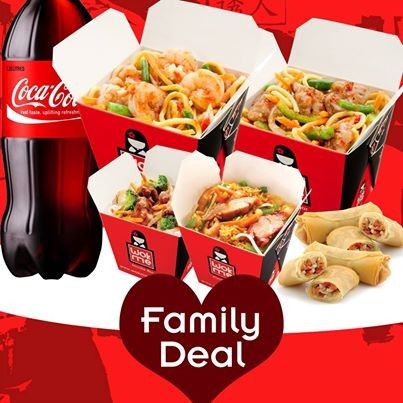 Wok Me Noodle Sushi Bars Pic 1 - Wok Me Family deal