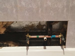 MBH Plumbing Pic 2 - Bath pipework repair