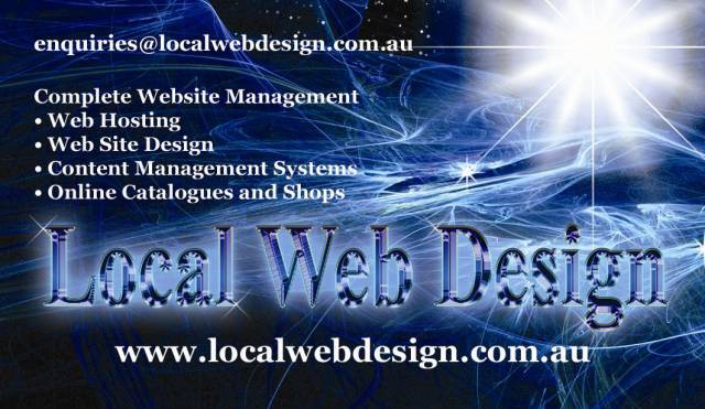 Local Web Design Pic 1 - local web design