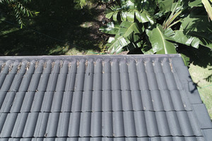 Aerial Asset Inspection Solutions Pic 5 - This roof was in amazing condition however we found a crack that the owner didnt He even said he walked over it once it was drycamera rules