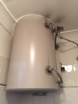 Plumbology Sydney Pty Ltd Pic 4 - How not to install a hot water system Good times ahead for me