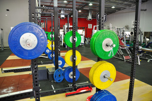 Genesis Fitness Club Kelmscott Pic 3 - 6x Olympic Lifting Platforms