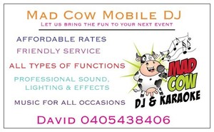 Mad Cow DJ & Karaoke Pic 2